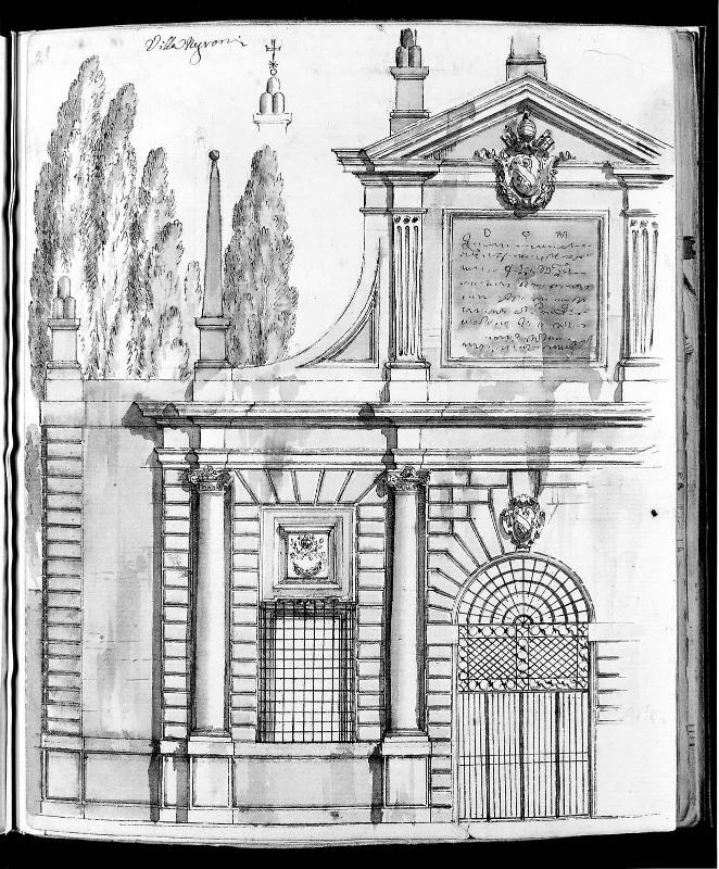 Page 21, recto:  Villa Negroni