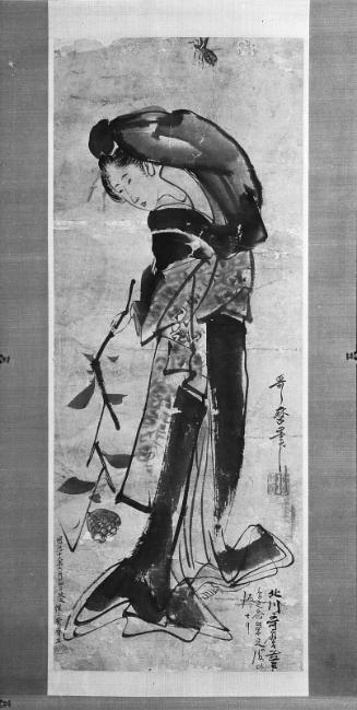 Woman Holding a Wasp's Nest