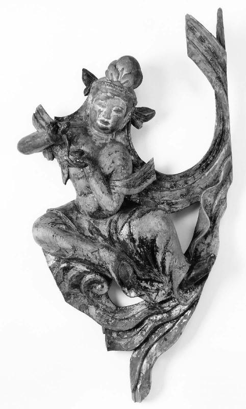 Asparas: Fragment/Tennin from the Halo of an Amida at Kofukuji