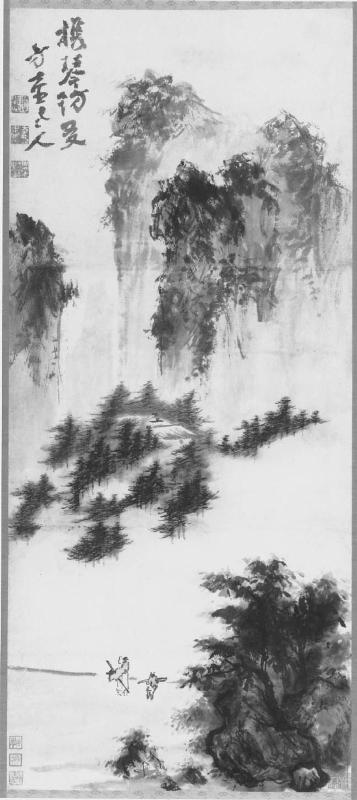 Ink landscape