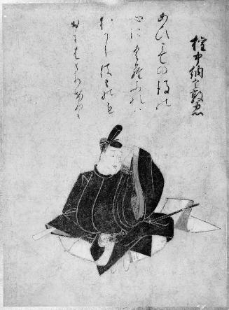 Thirty-Six Immortals of Poetry (Sanjûrokkasen: Fujiwara no Atsutada)
