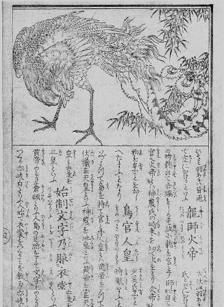 Detail: page from book--phoenix