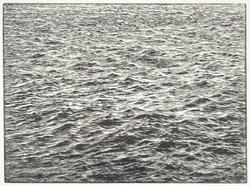 Ocean Surface Woodcut