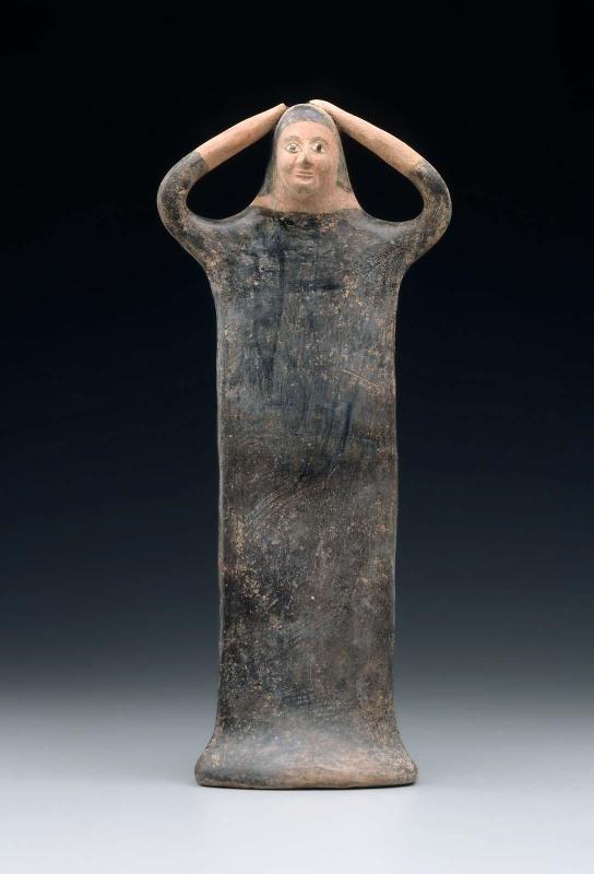 Female mourner