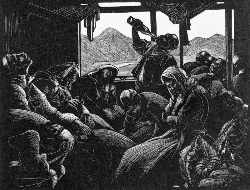 Dawn in the Night Train to Mostar