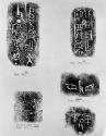 Rubbings of inscriptions: 34.63, 14.84, 34.67, 34.65, 29.795