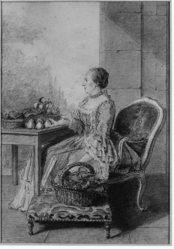 Portrait of a Woman Seated at a Table