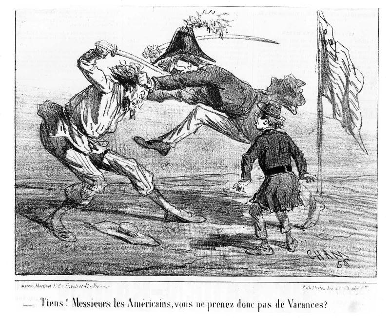 Tiens! Messieurs les Americains