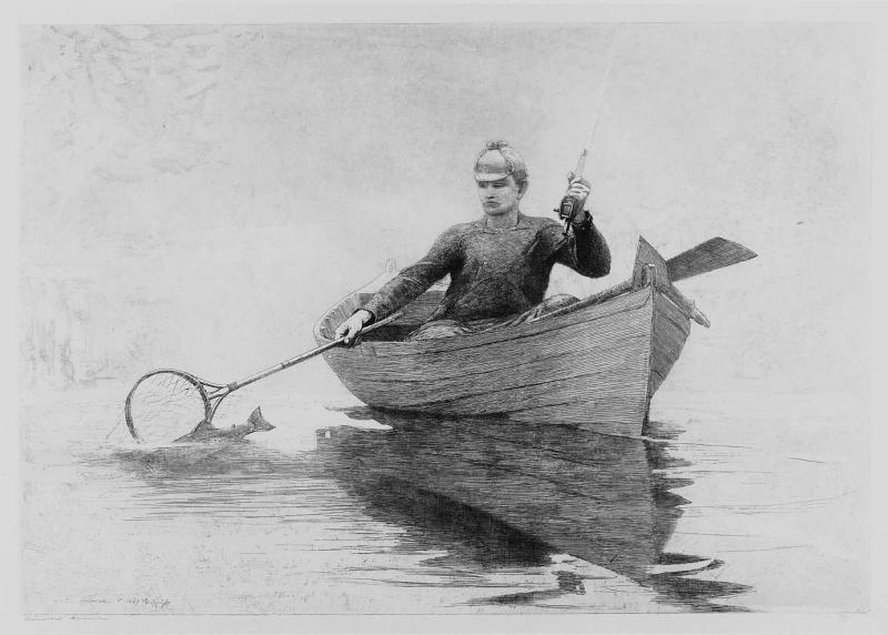 Fly Fishing on the Saranac Lake