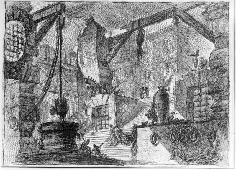The Well (Plate XIII of the Second Edition, Second Issue, of the Carceri)