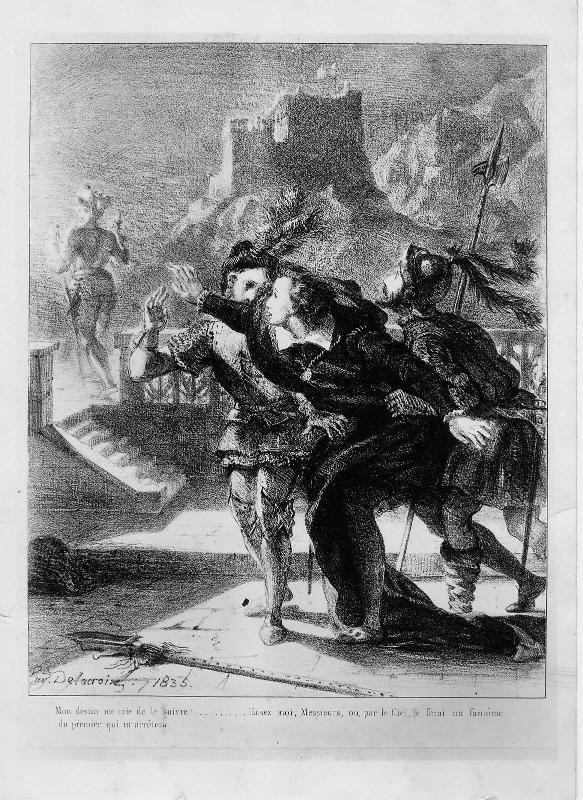 Hamlet Tries to Follow his Father's Ghost (Act I Sc. IV, from Hamlet)