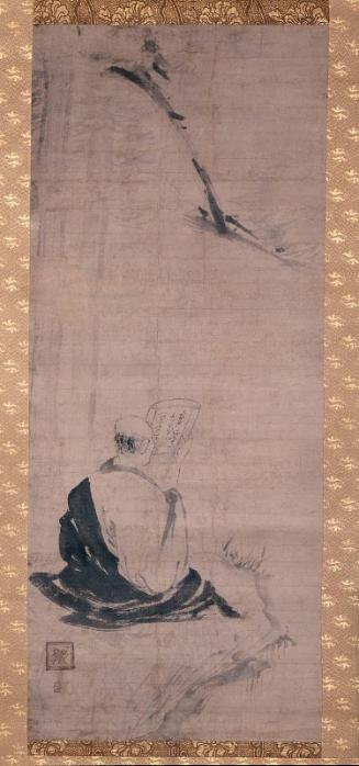 Priest Reading by Moonlight