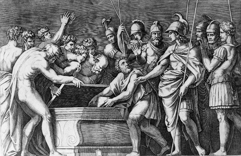 Alexander the Great Preserving the Works of Homer