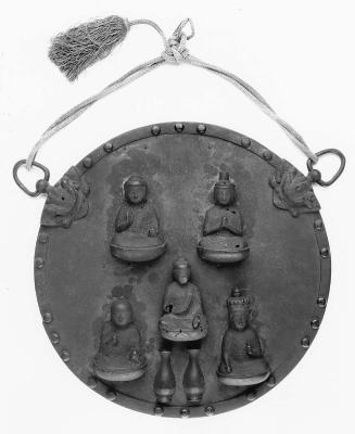 Kakebotoke with images of five deities