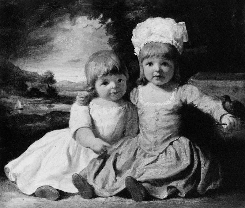 Two Children in a Landscape