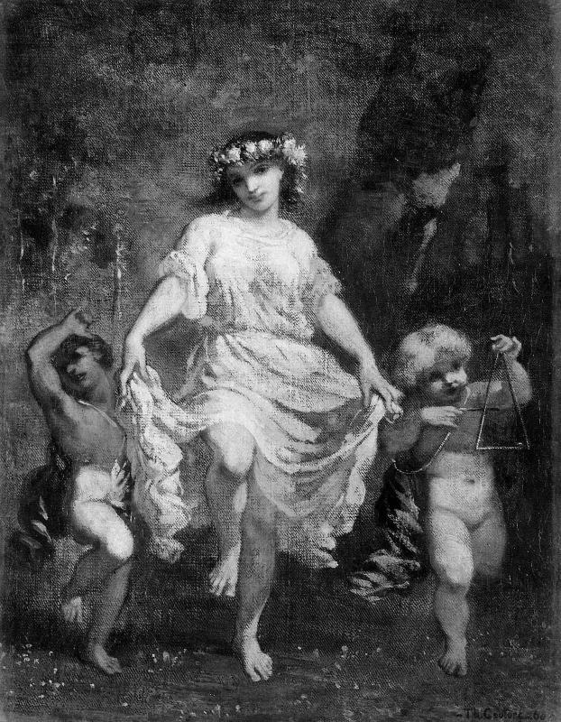 Nymph and Cupids