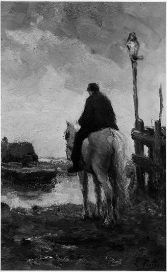 Man on a White Horse