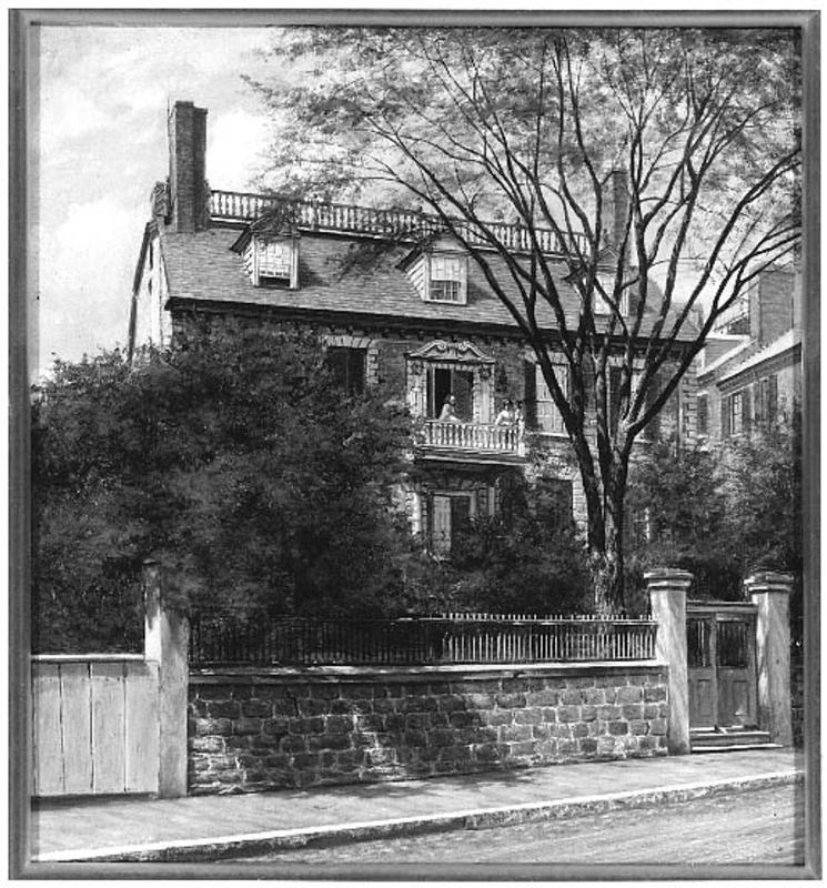 View of the John Hancock House