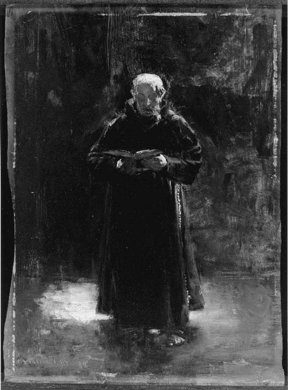 Monk Reading
