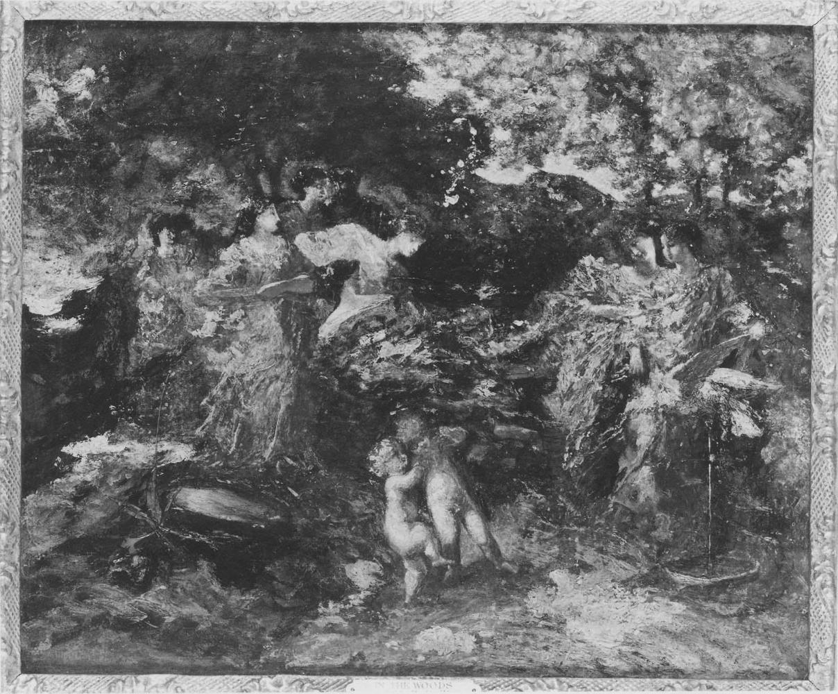 Women and Cherubs in a Glen