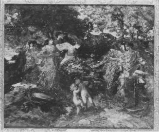 Women and Cherubs in a Glen