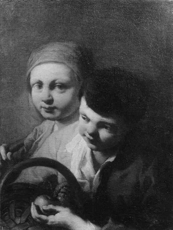 Two Peasant Boys with a Basket