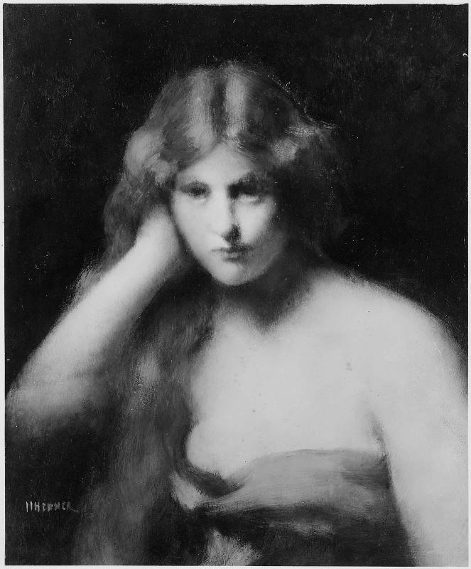 Young Woman with Brown Hair