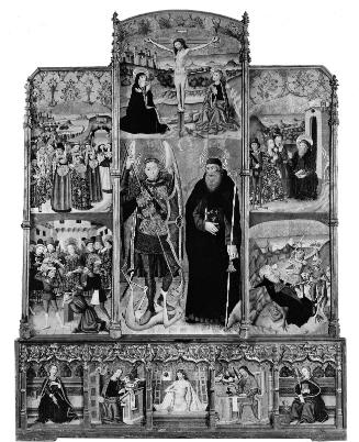 Altarpiece of Saints Michael and Anthony Abbot