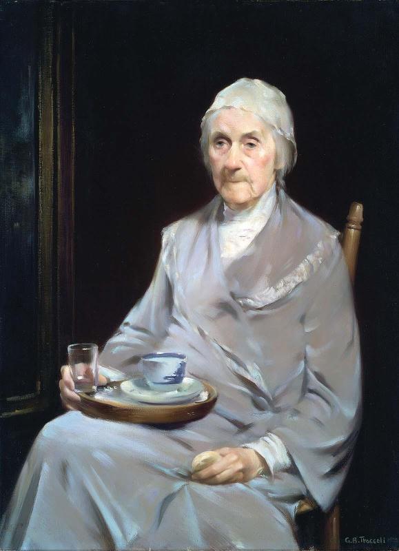 Mrs. Edwin Champney (Lady with a Tray)