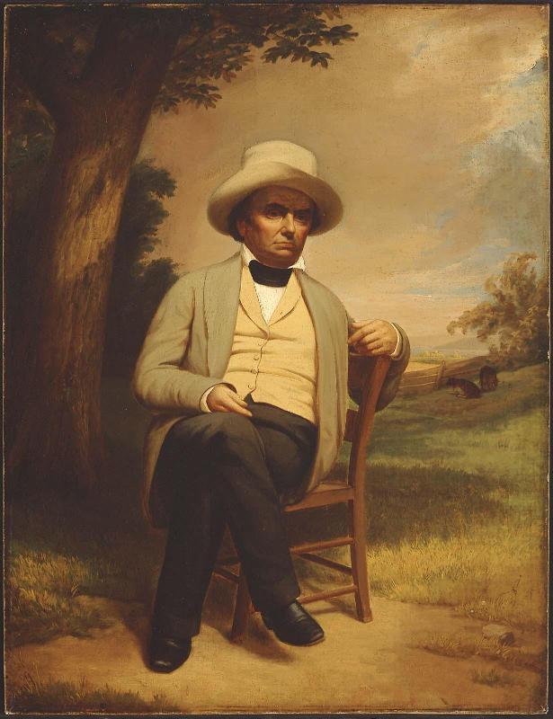 Daniel Webster at his Farm