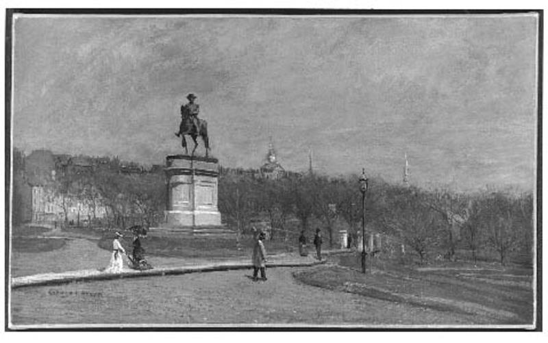 The Public Garden, Boston