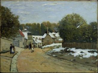 Early Snow at Louveciennes