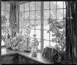 The Window: Still Life and a Winter Scene