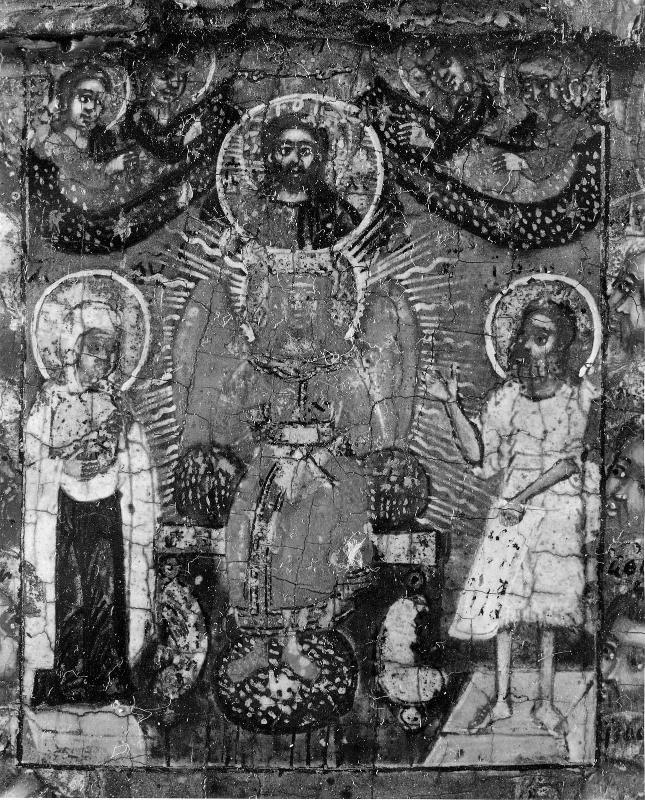 Council of Bishops with Chosen Saints, around Deesis