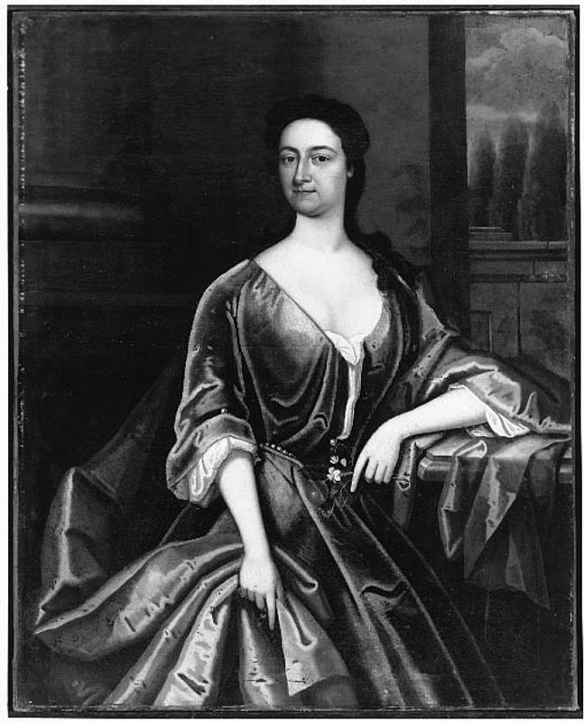 Lady in a Blue Dress
