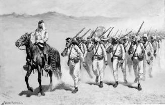 Mexican Infantry "On the March"