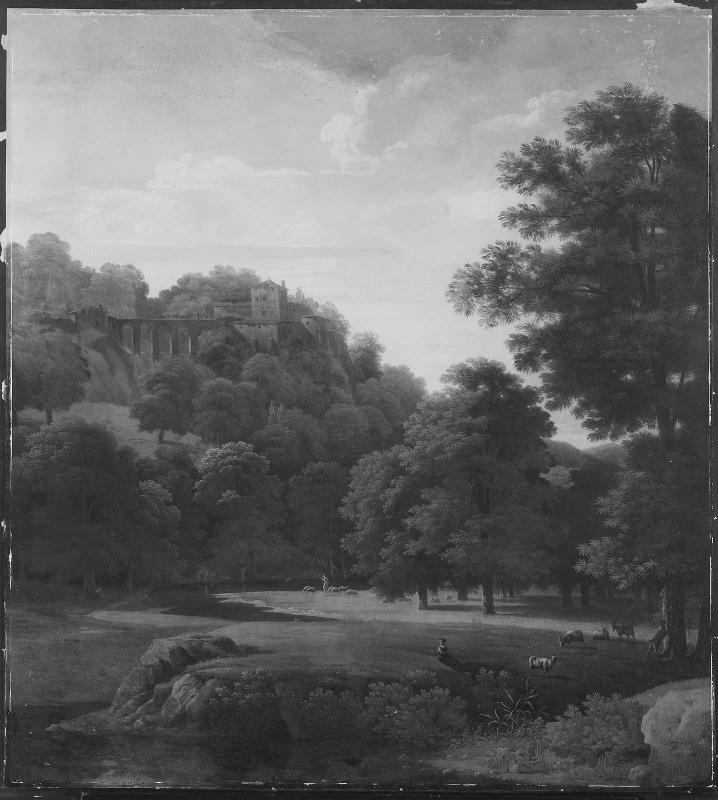 Landscape with Bathers and Shepherds