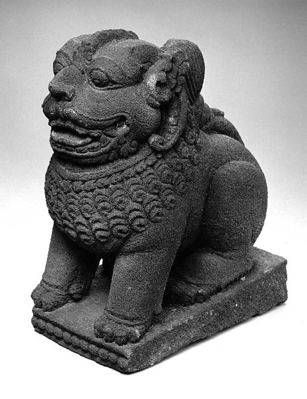 Heraldic Lion, from the Shiva temple (Candi Siva) of the Lora Jonggrang Complex