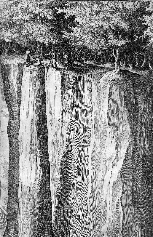 The Famous Rock named for Brother Lupo, Schiaminossi after Ligozzi