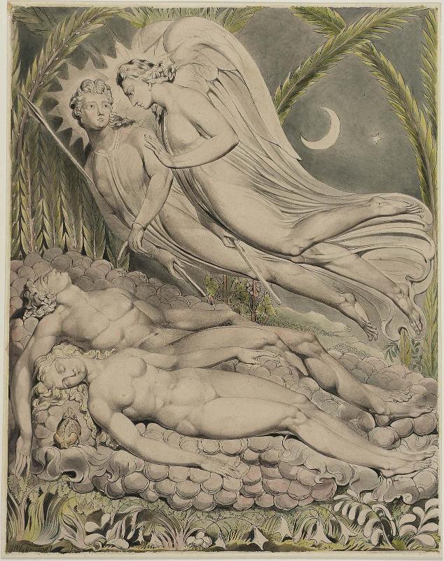 Adam and Eve Sleeping (Illustration to Milton's "Paradise Lost")
