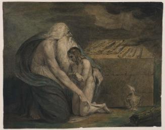 Abraham Preparing to Sacrifice Isaac (Genesis, XXII, 9–12)