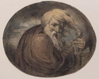 Lear Grasping a Sword (Illustration to Shakespeare)