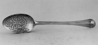 Spoon with pierced bowl