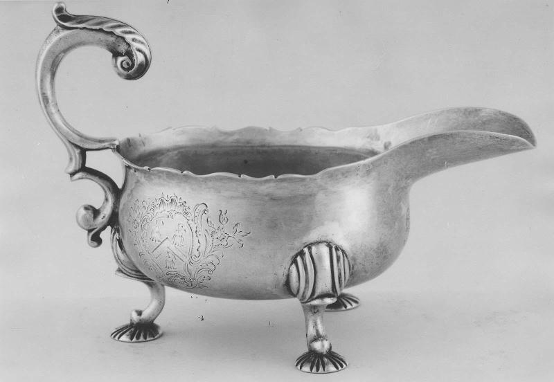 Sauceboat, one of a pair