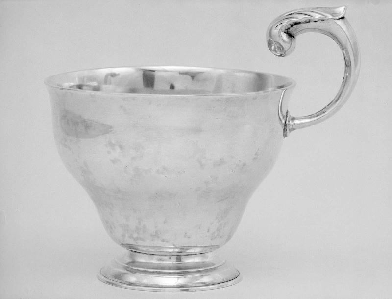 Cup, one of a pair