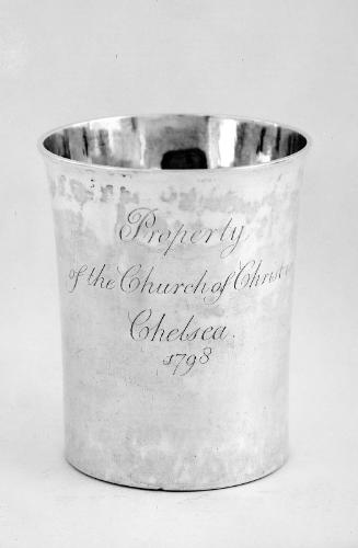 Beaker, one of a set  of six