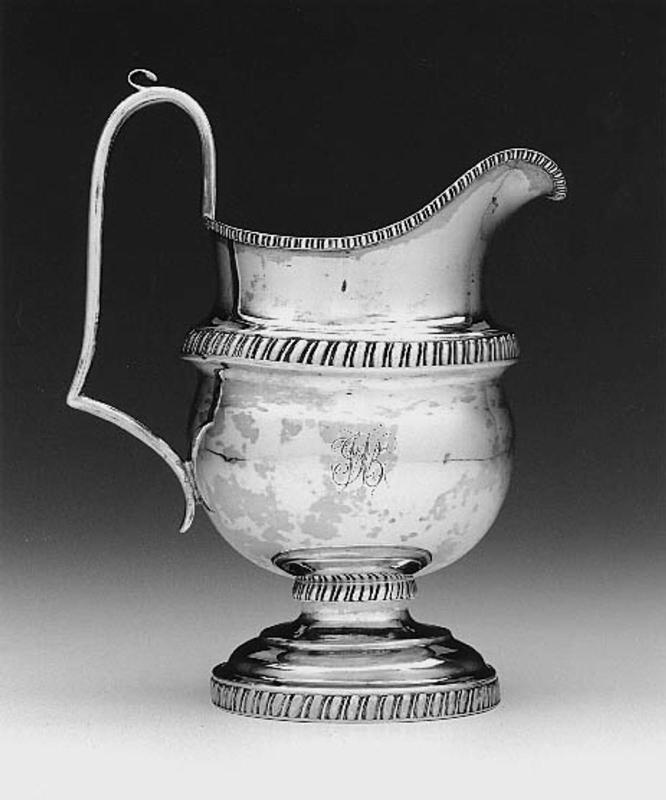 Cream pitcher (part of a two-piece tea service)