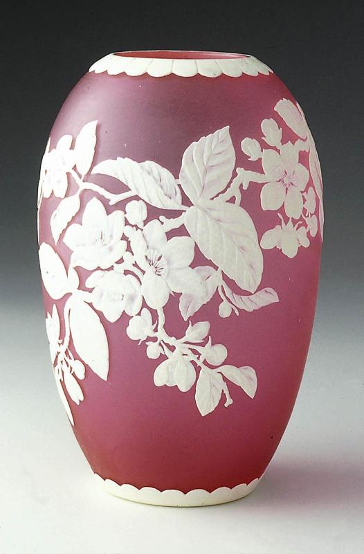 Cameo Glass Vase