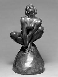 Girl on Rock