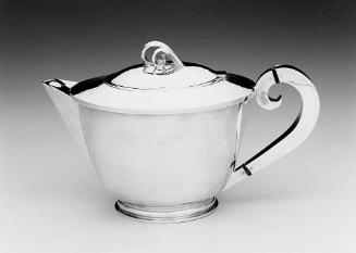 Teapot (part of three-piece tea service)